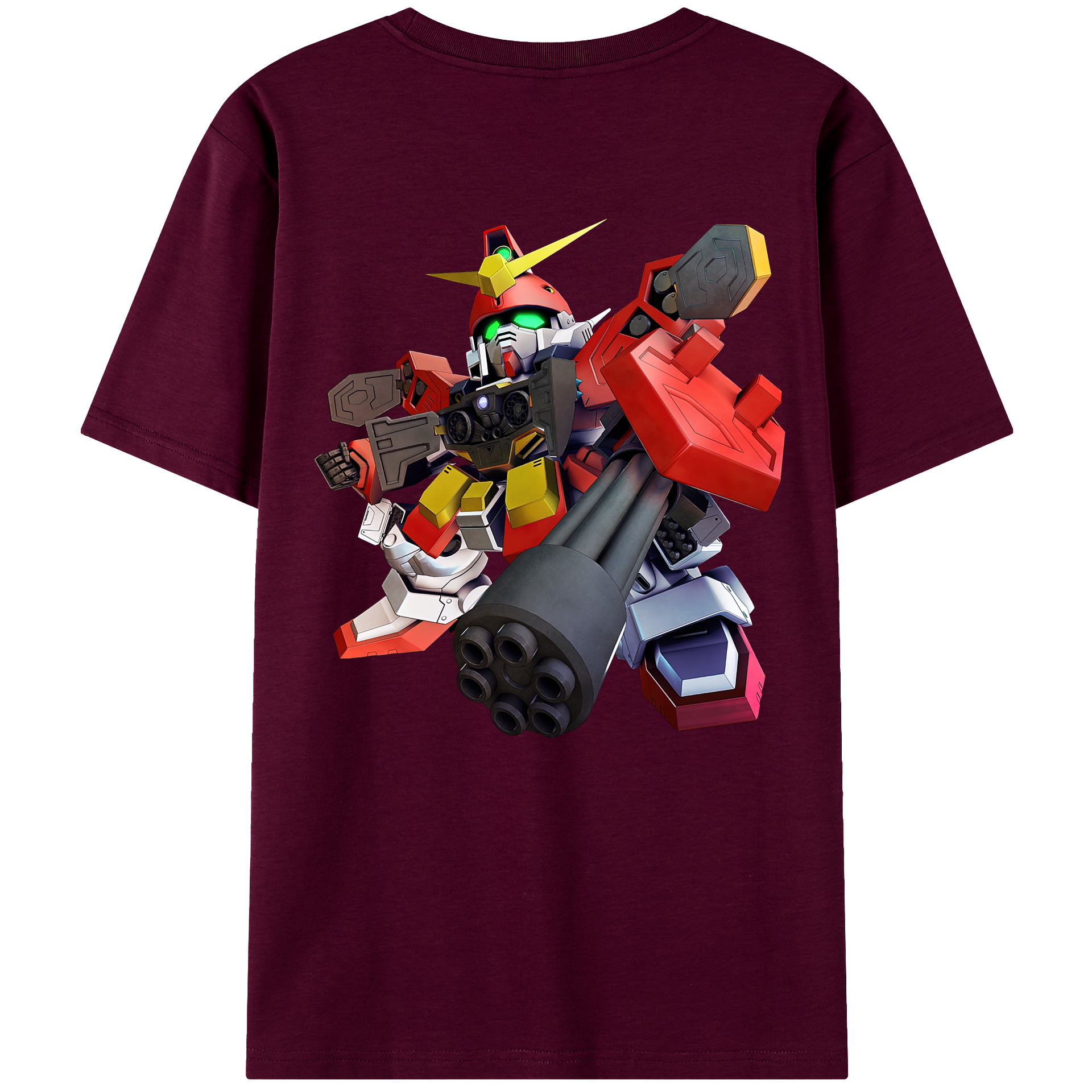 （画像用） 機動戦士ガンダム Mobile Suit Gundam レディース半袖Tシャツ(バックプリント)